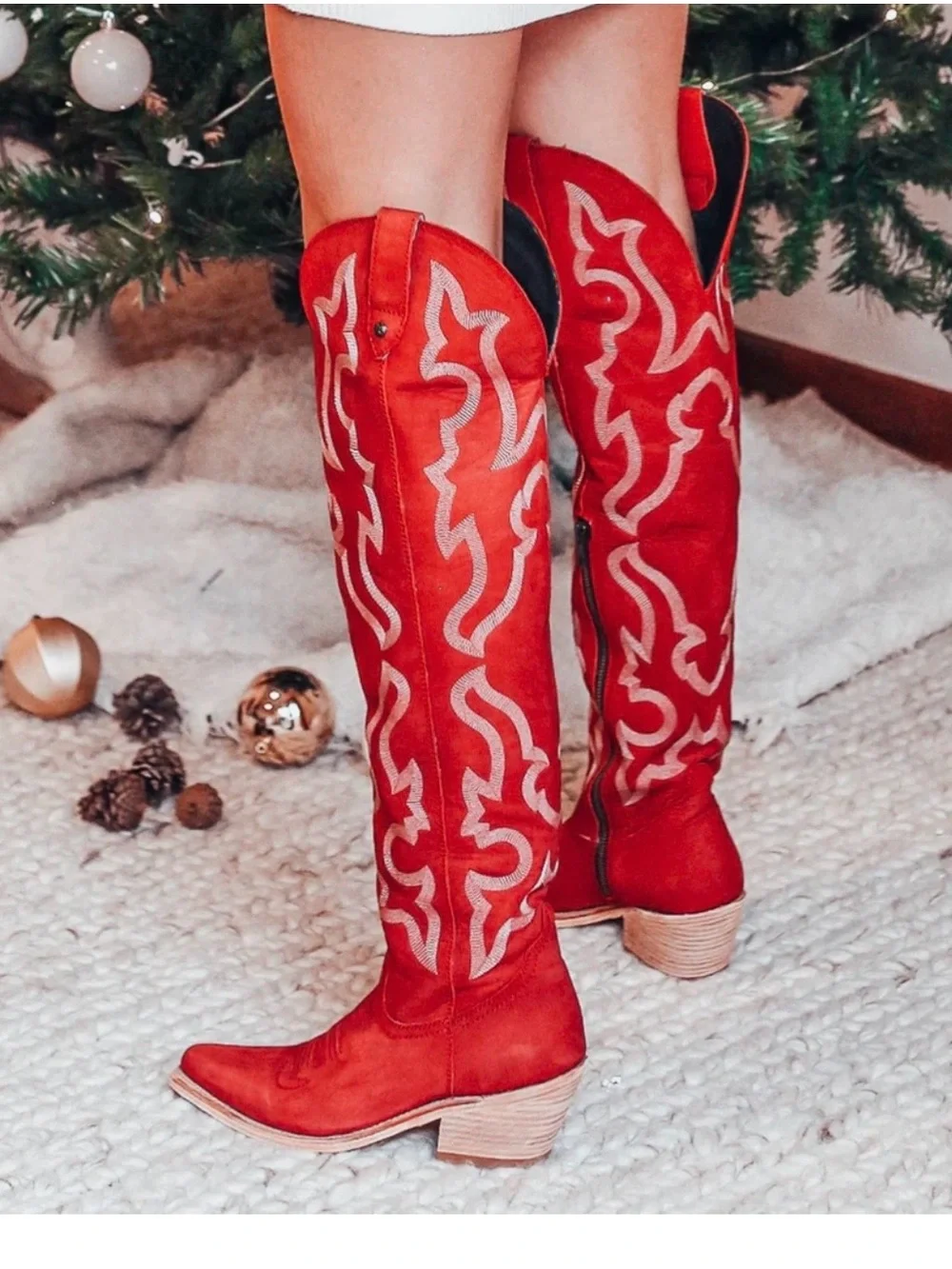 Liberty Black Boots over the Knee Western Boots